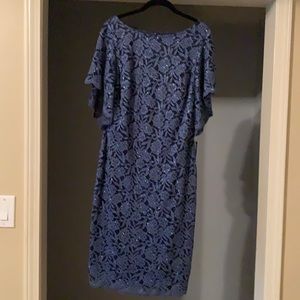 Jessica Howard Fancy Blue Sparkle Dress NWT